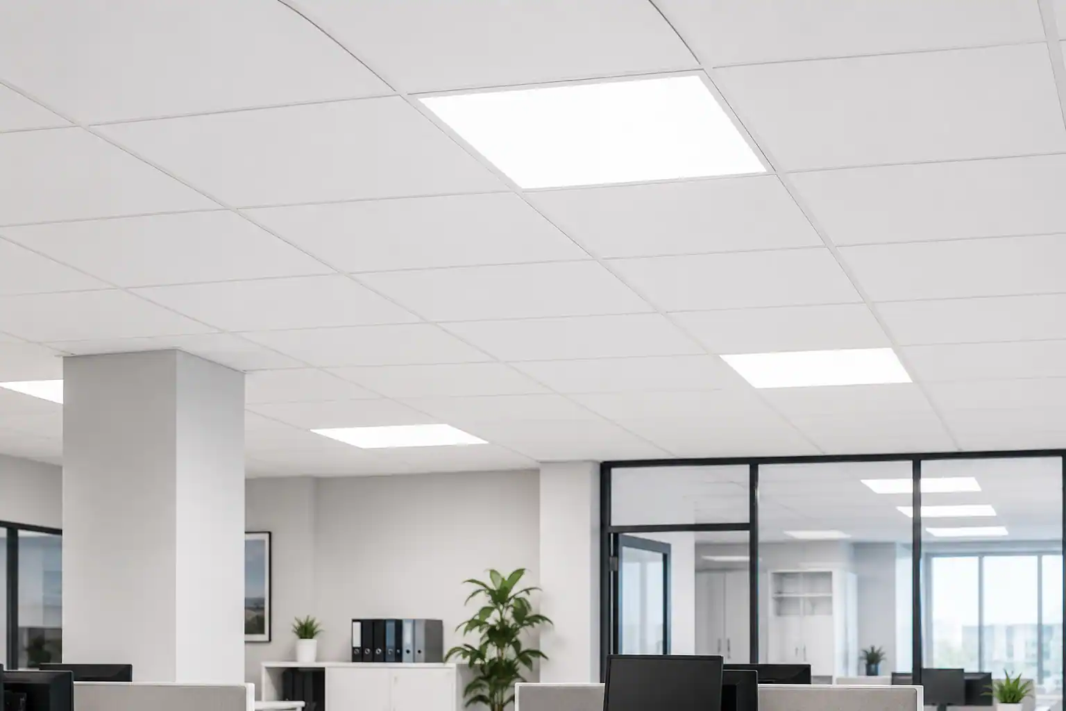 CCT funkce LED panelu Q-L40 — přepínání 2800K teplá, 4000K denní, 6500K studená bílá